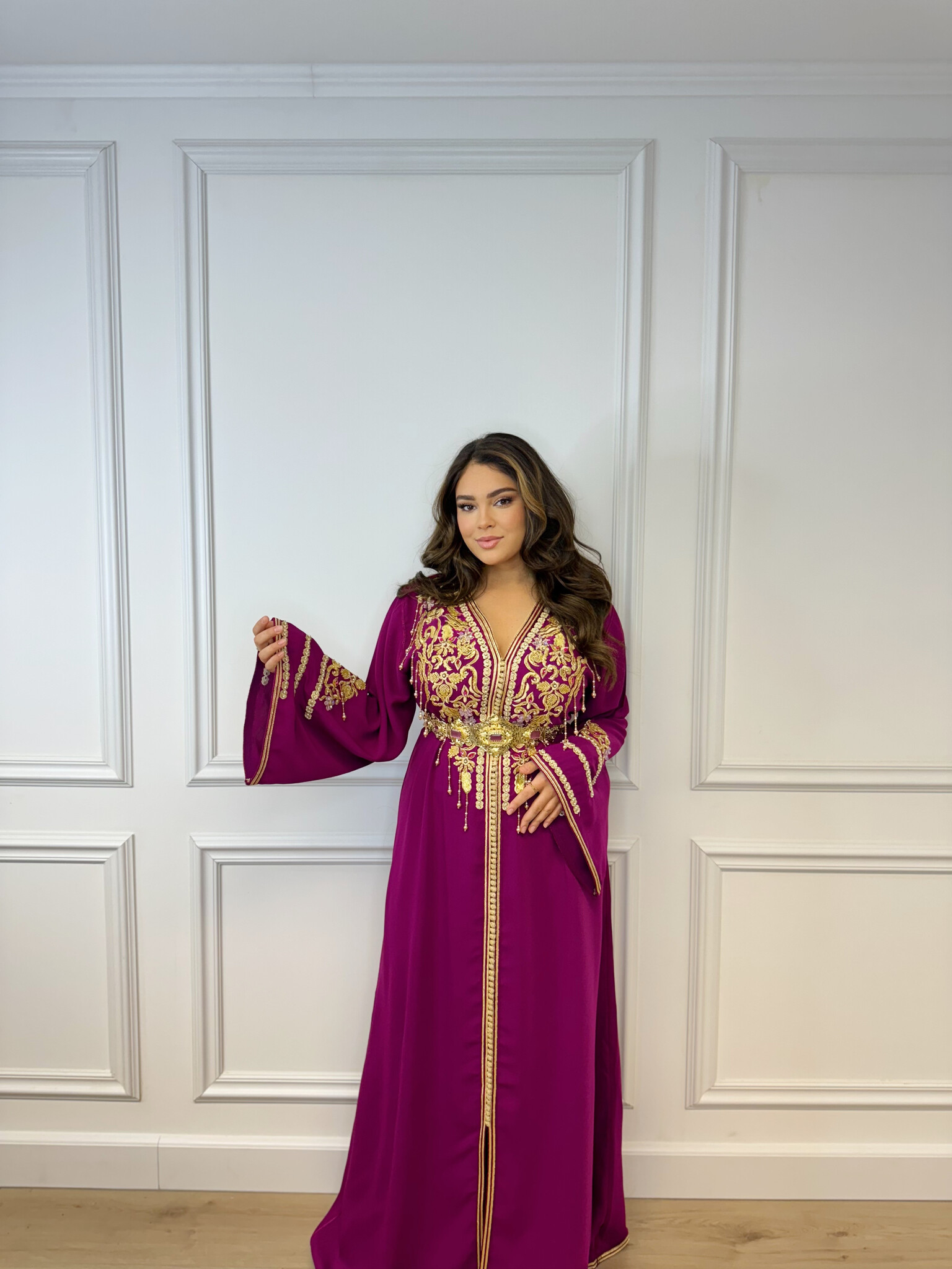 kaftan Kaftan Safa Purple