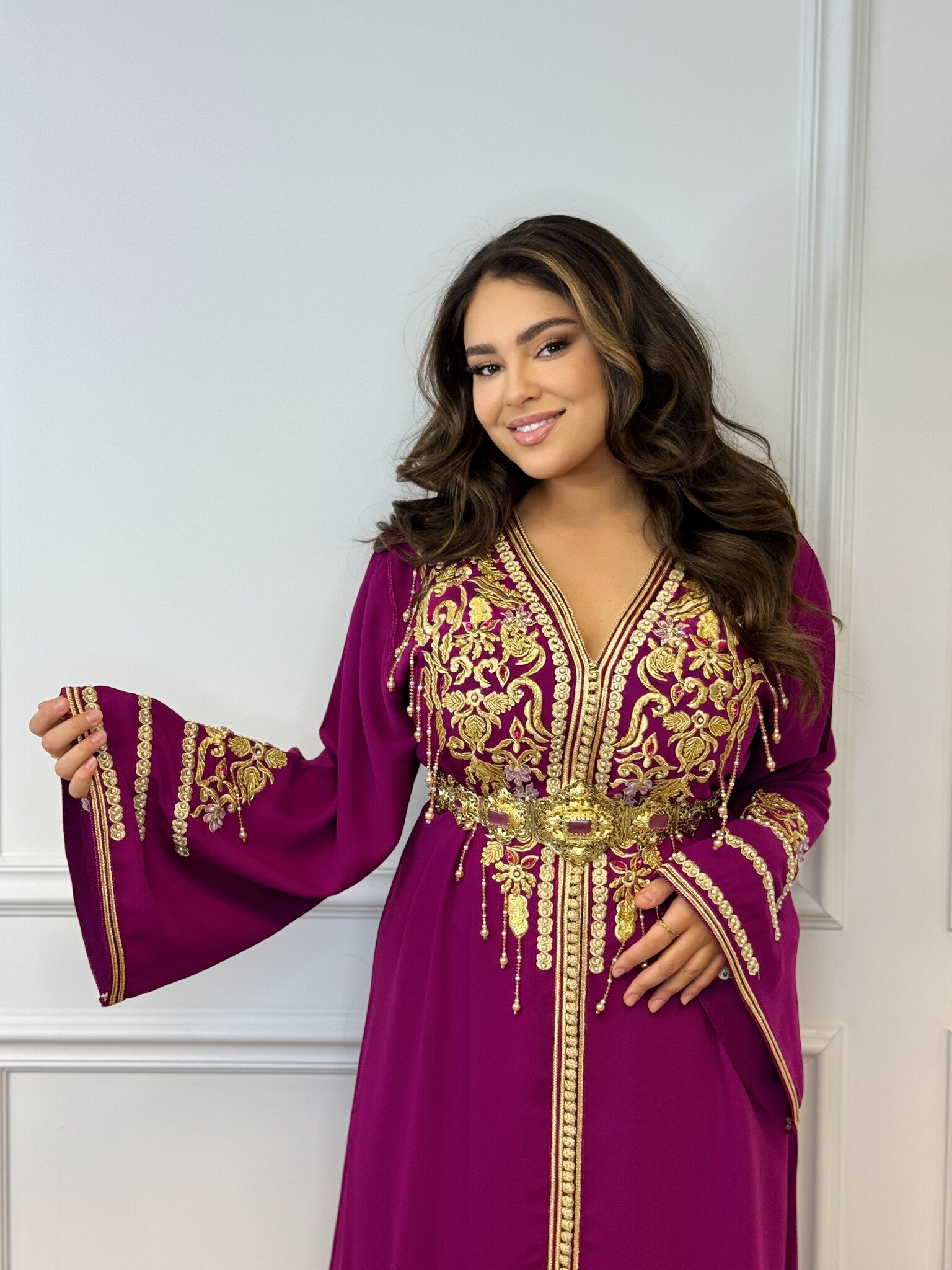 kaftan Kaftan Safa Purple