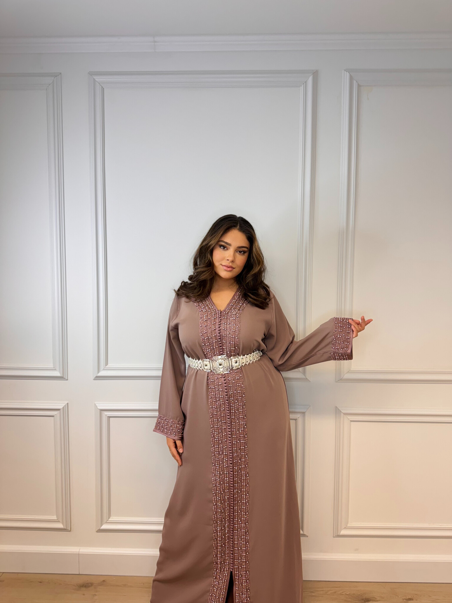 kaftan Kaftan Lara  Oud Roze