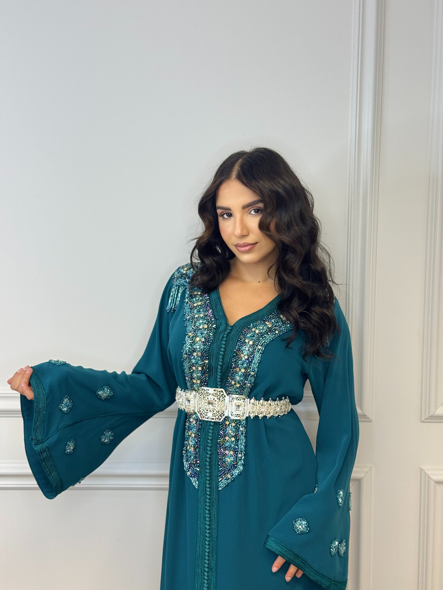 kaftan Kaftan mounia Turquoise