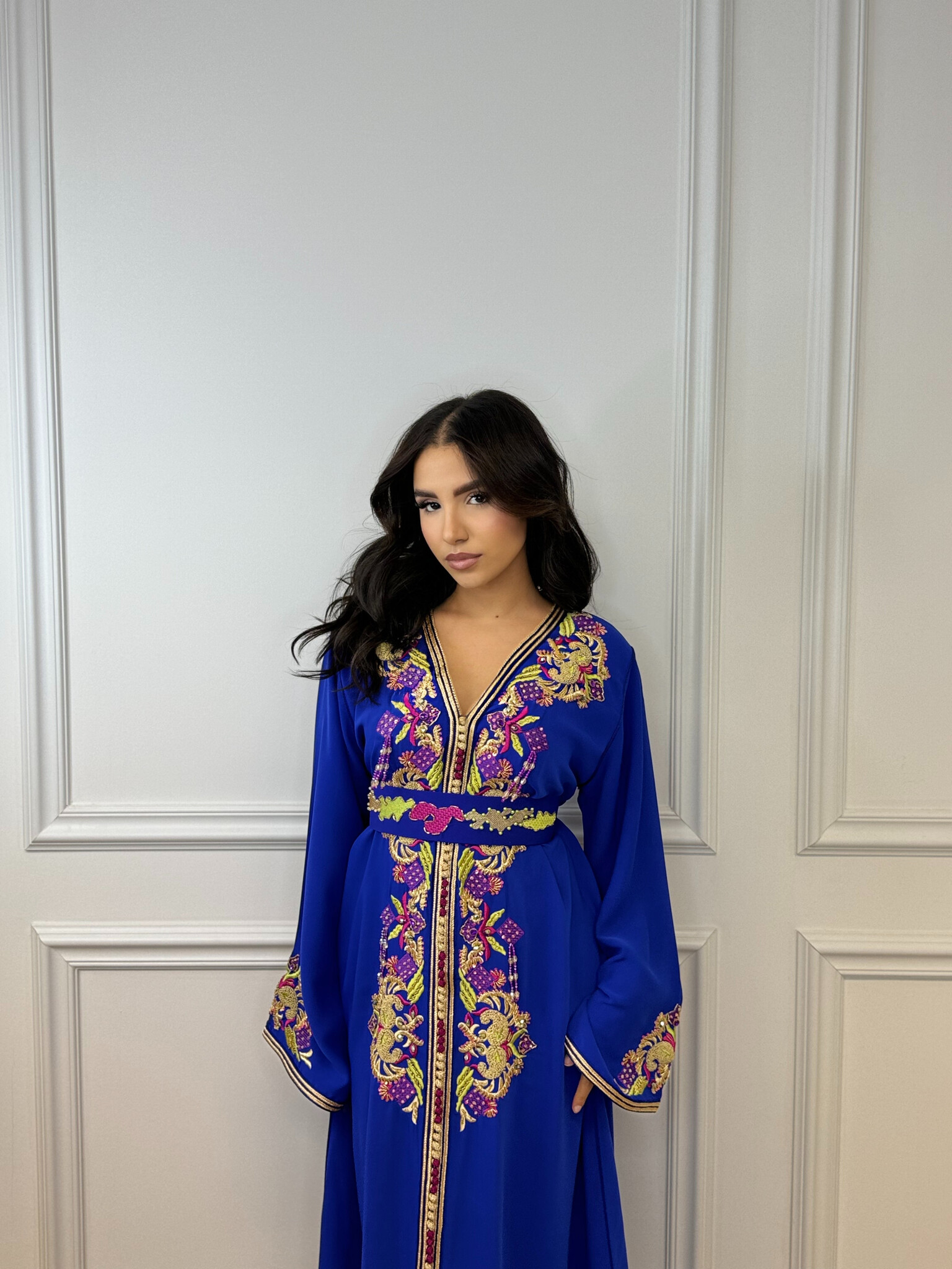 kaftan Kaftan Ilham Blauw