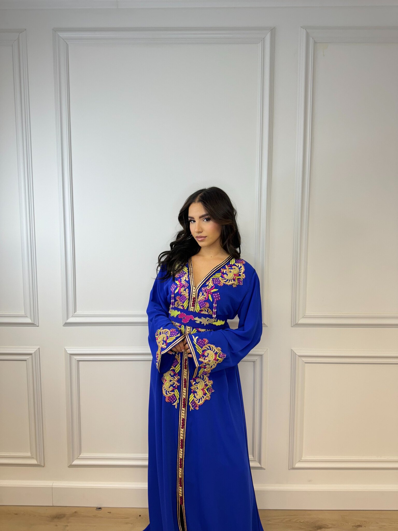 kaftan Kaftan Ilham Blauw