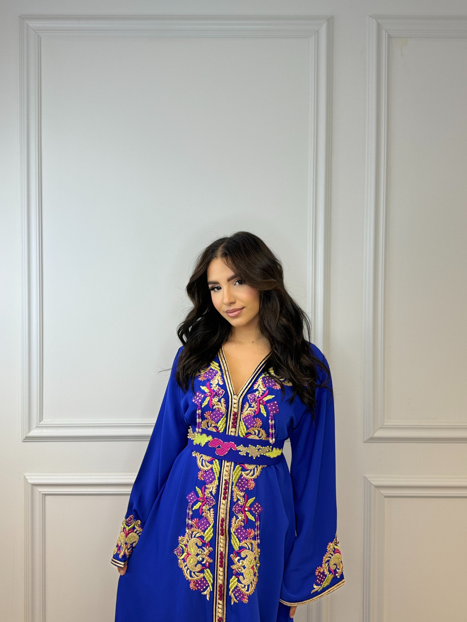 kaftan Kaftan Ilham Blauw