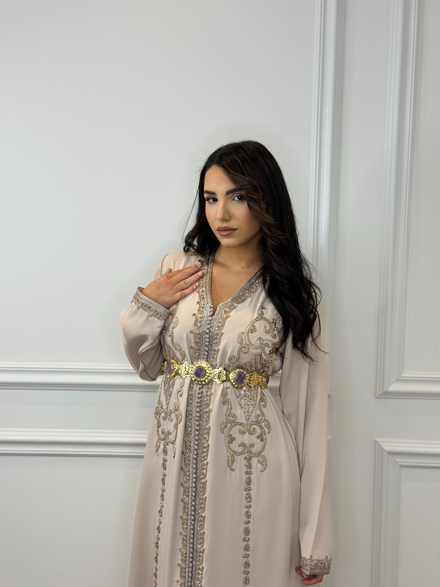 kaftan Kaftan Chaima Nude