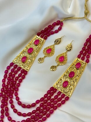 Necklace Sherine fuchsia