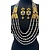 Sieraden Halsketting Huda Blauw/ Transparant