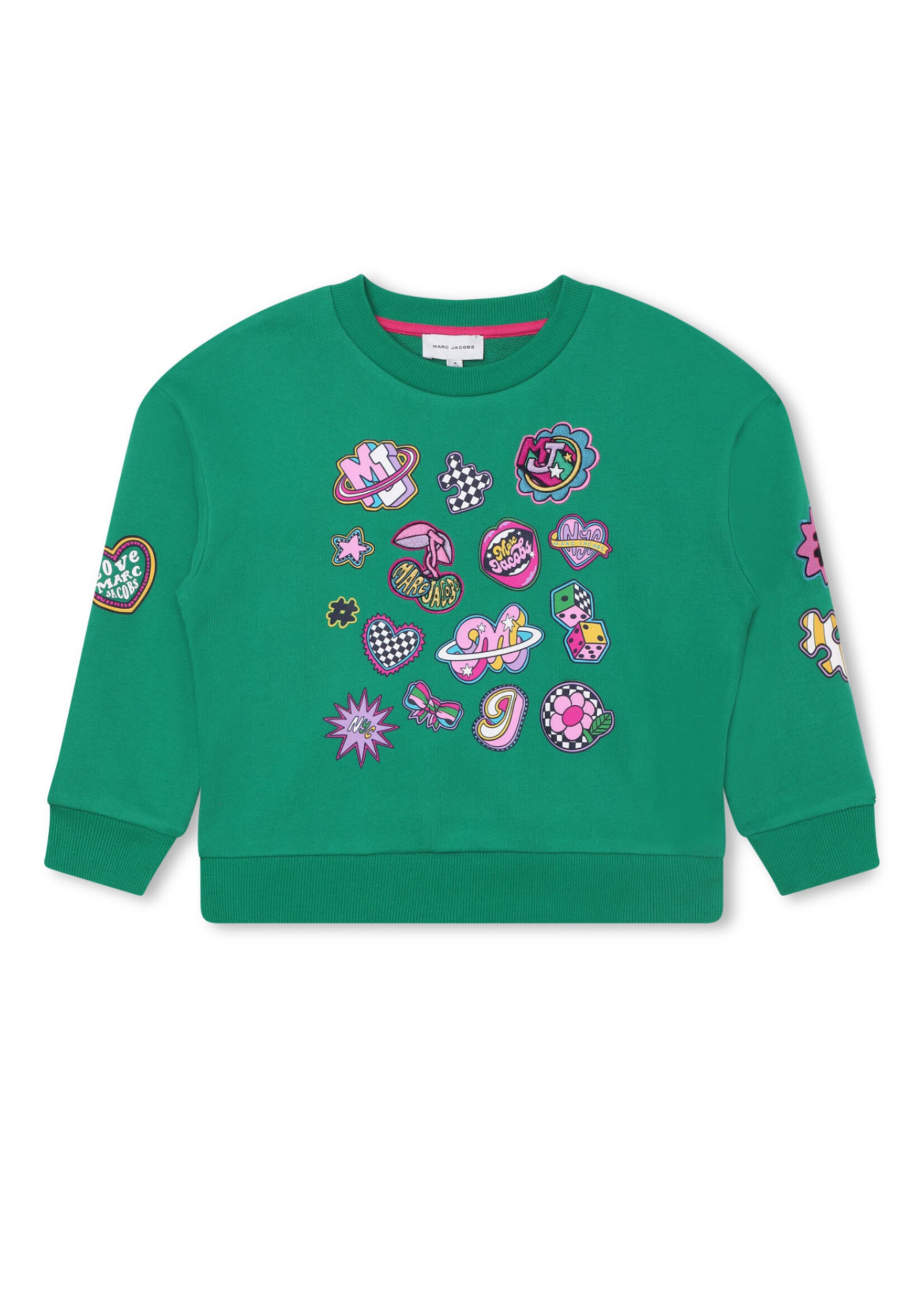 Marc Jacobs Fleece sweater meisje groen