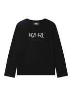 Karl Lagerfeld Katoenen t-shirt lange mouwen