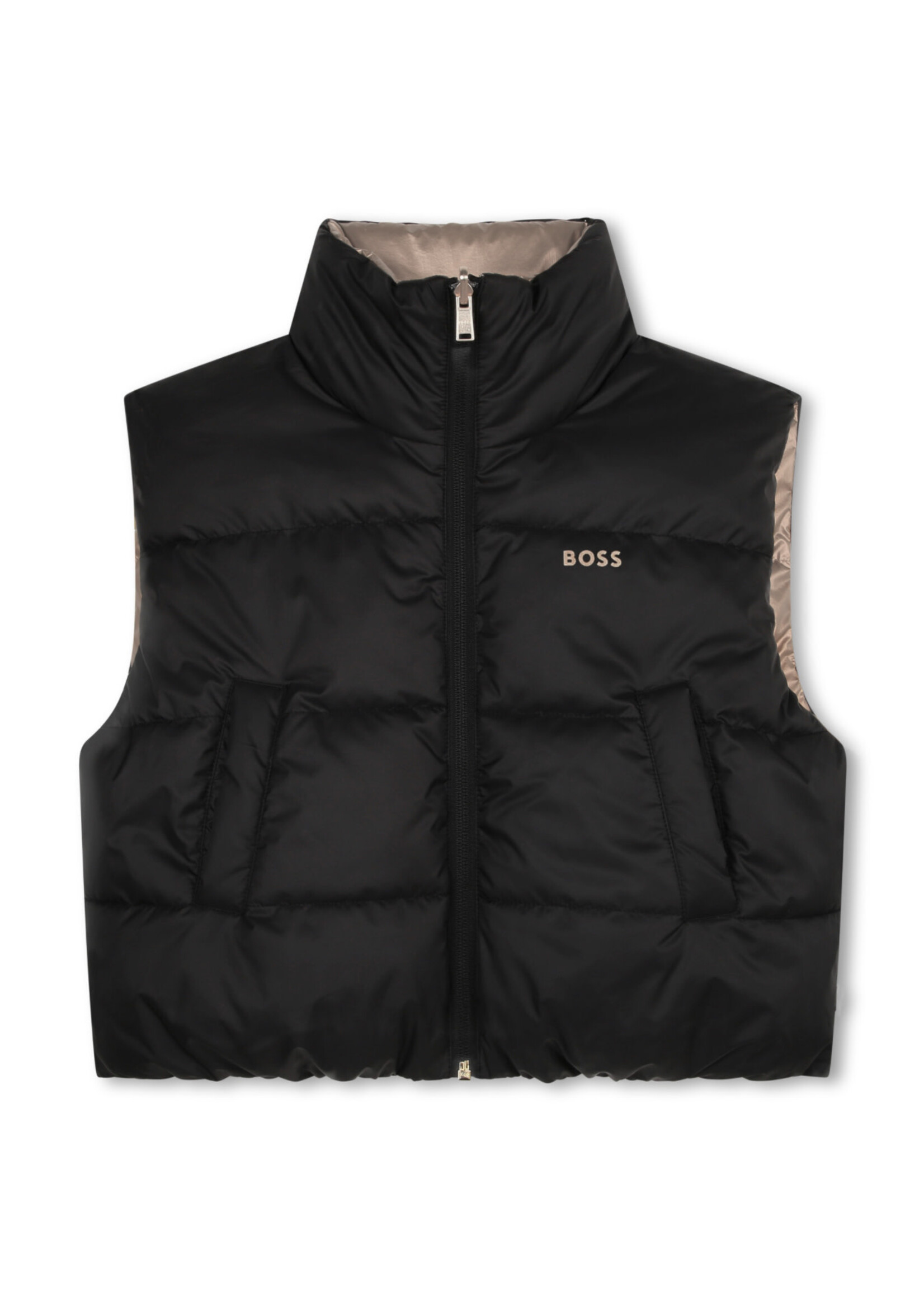 Boss Omkeerbare bodywarmer met rits