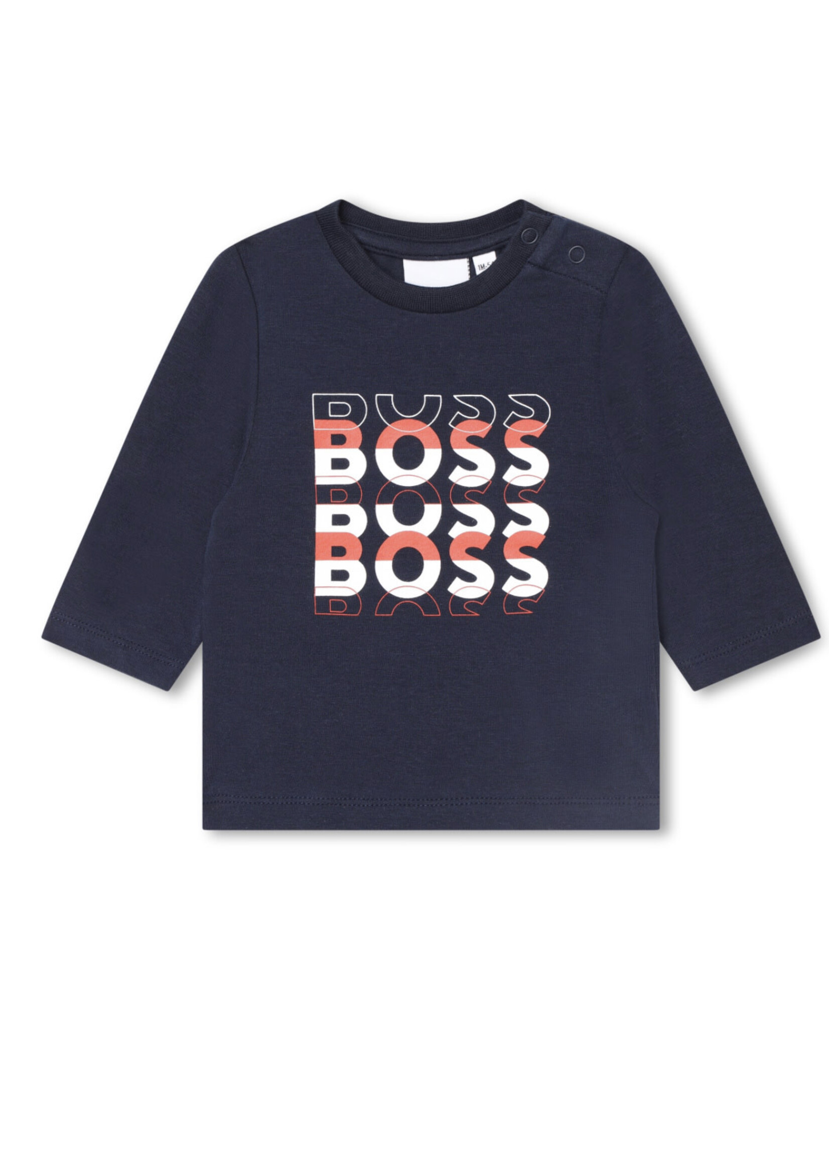 Boss T-shirt met lange mouwen