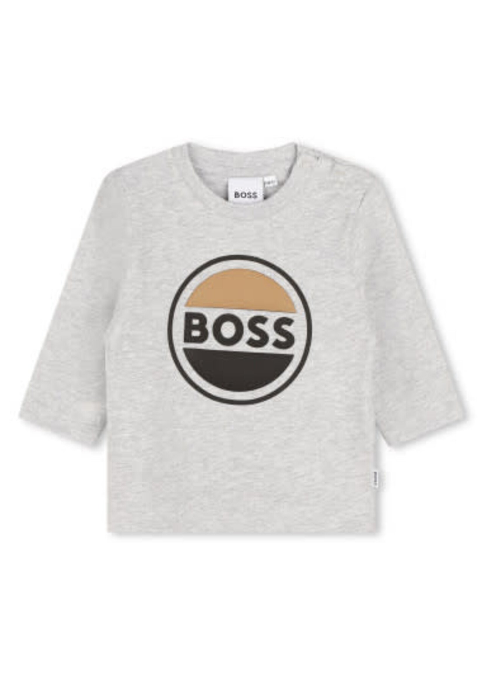 Boss Katoenen T-shirt met logo