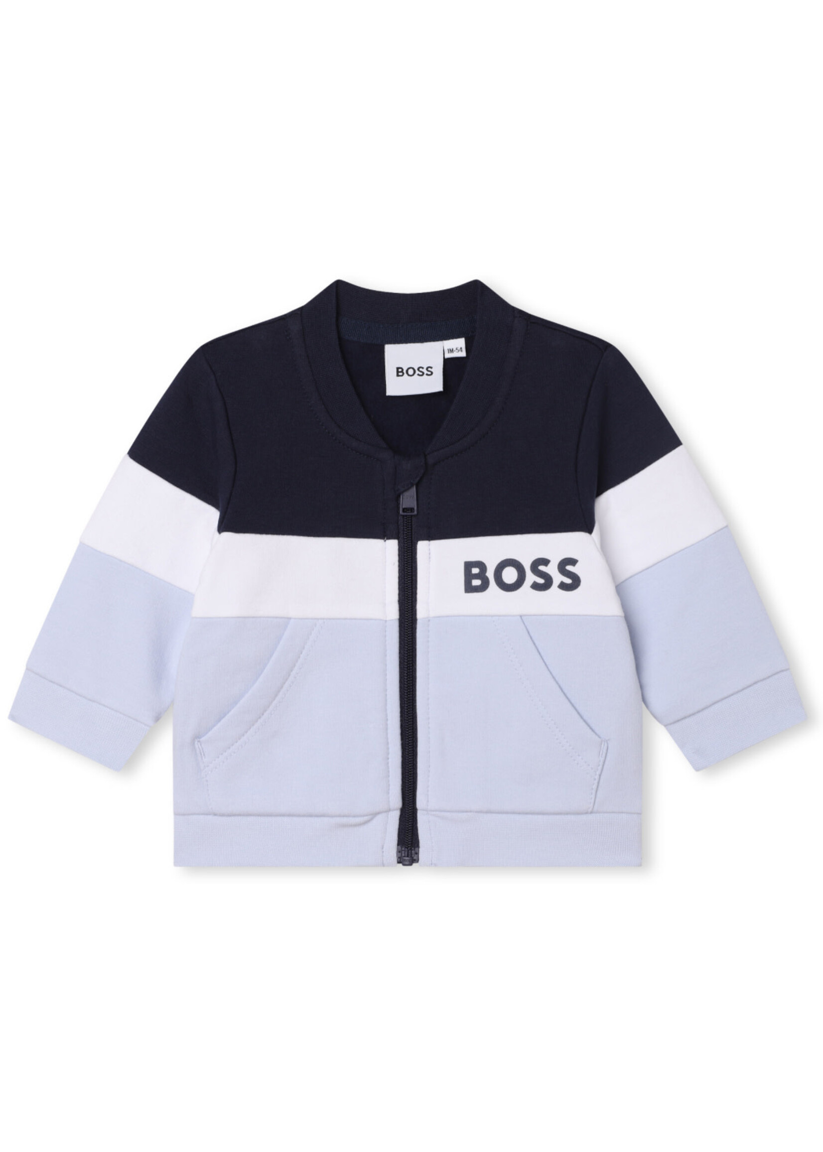 Boss  Joggingpak baby blauw