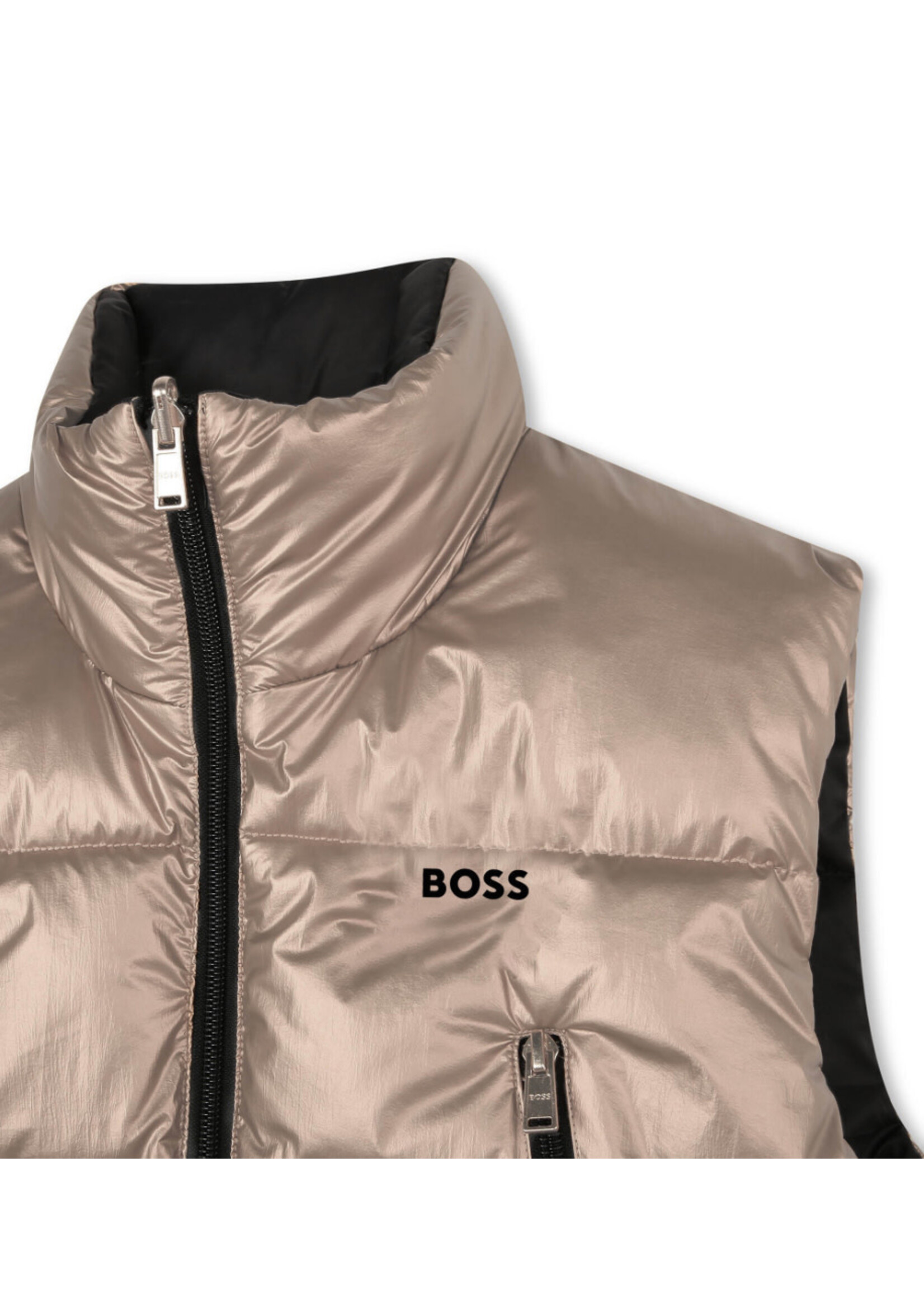 Boss Omkeerbare bodywarmer met rits