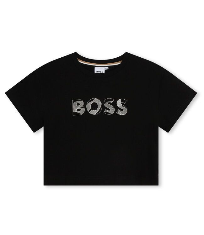 Katoenen t-shirt met korte mouwen