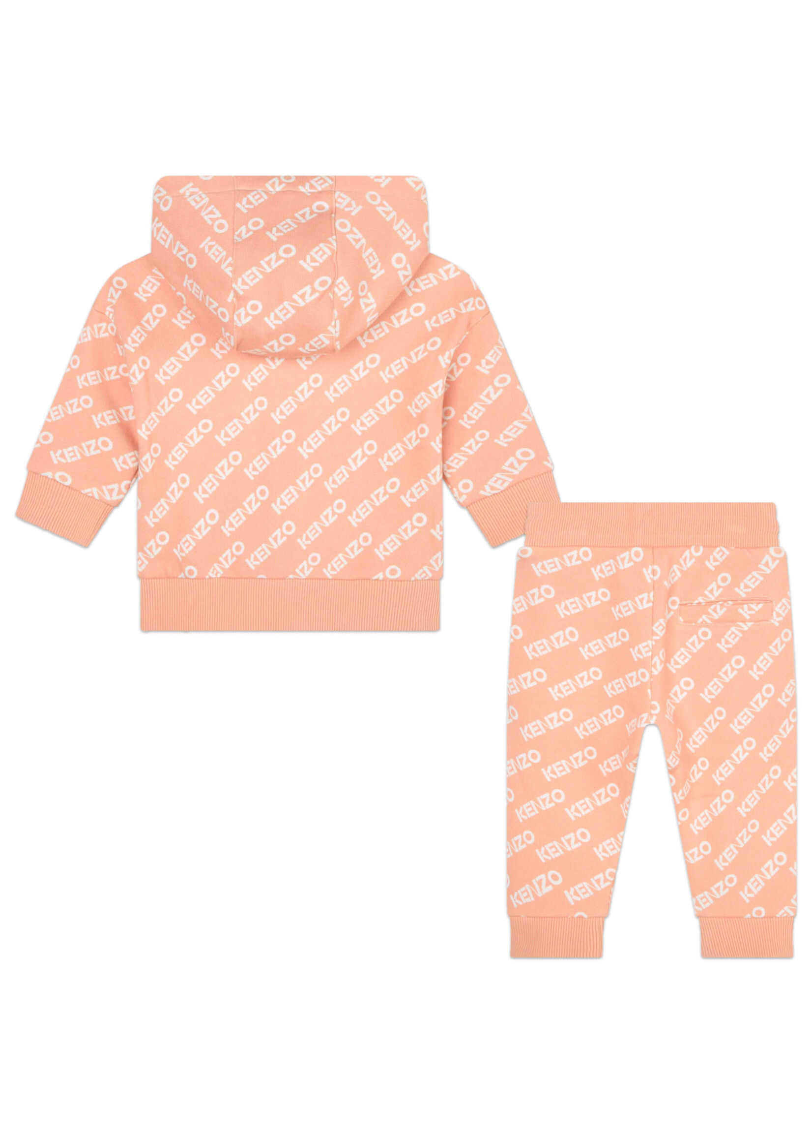 KENZO KIDS Fleece joggingpak baby roze