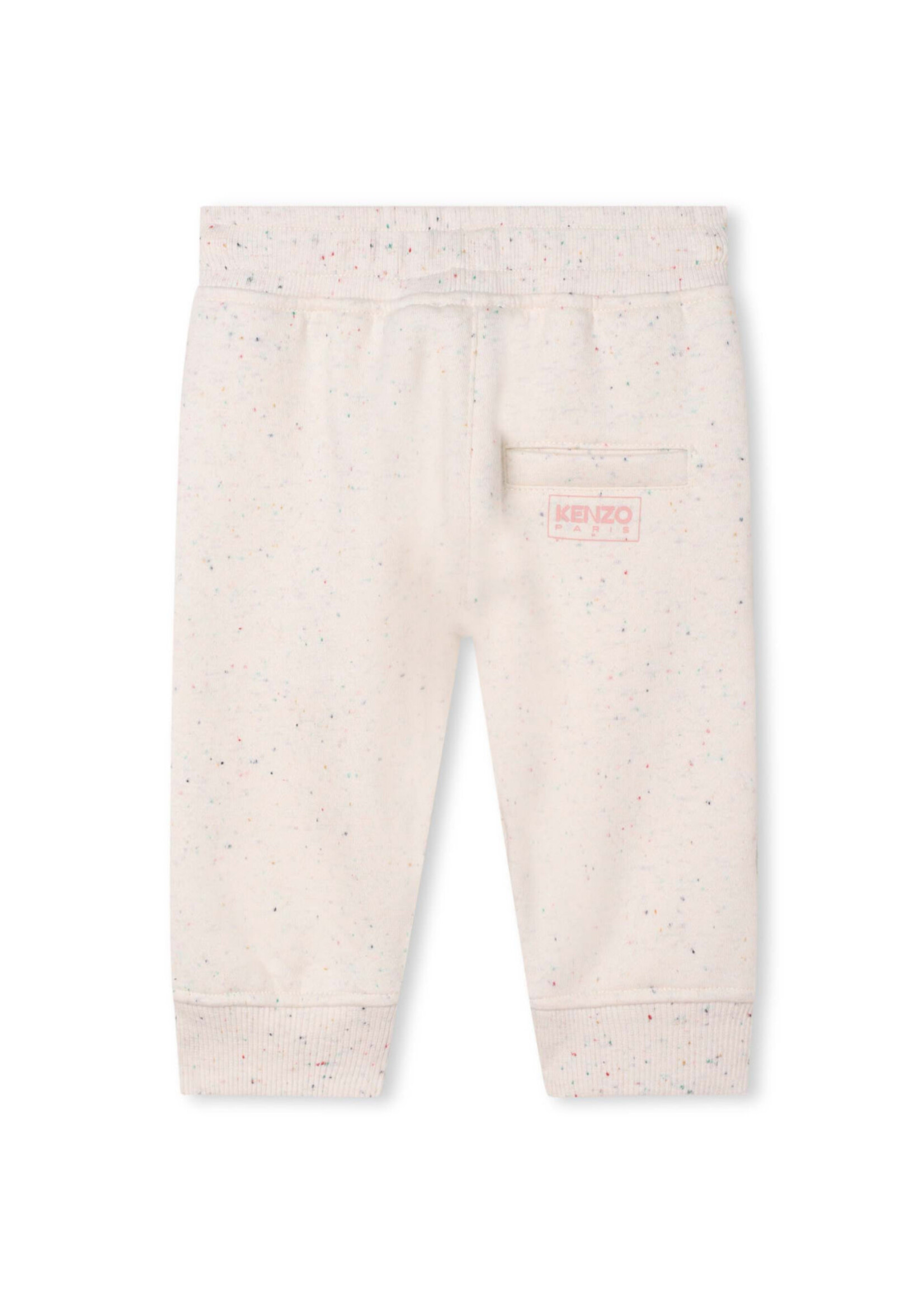 KENZO KIDS Joggingbroek met print beige