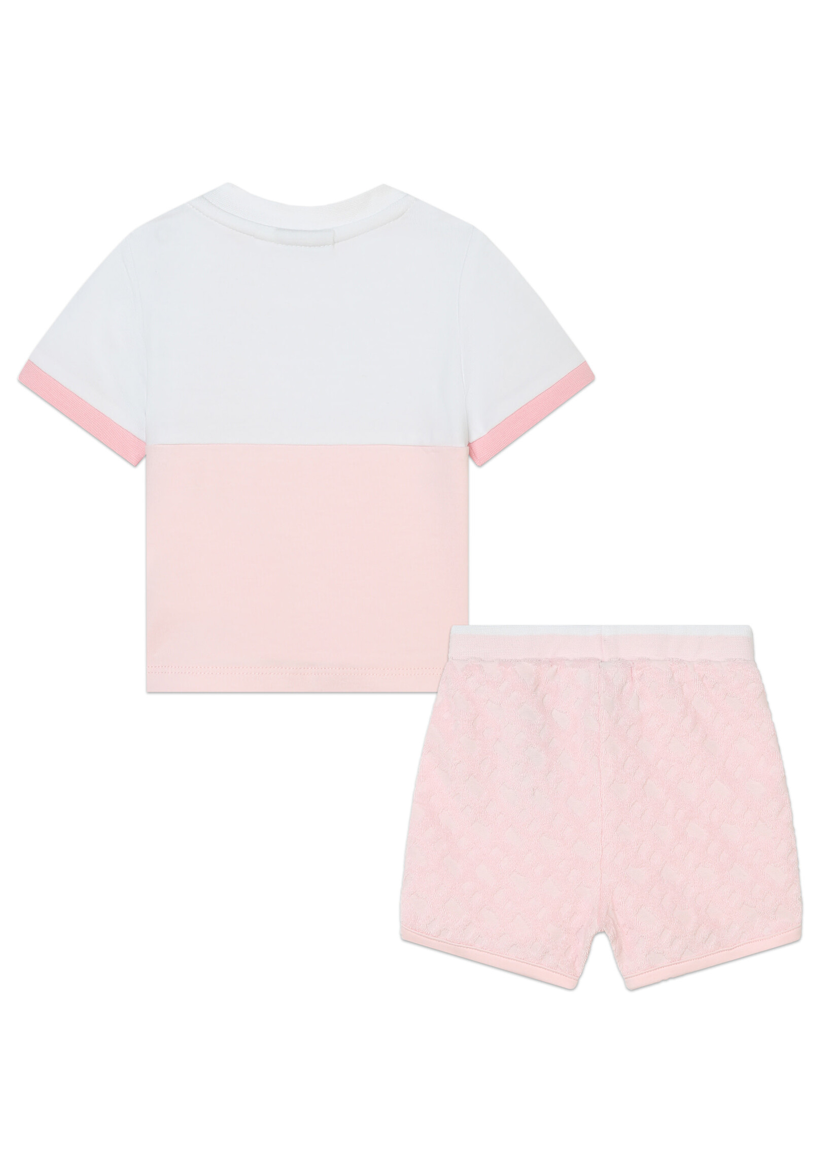 Boss BOSS - T-SHIRT+SHORT - J50824 - ROZE  LICHT