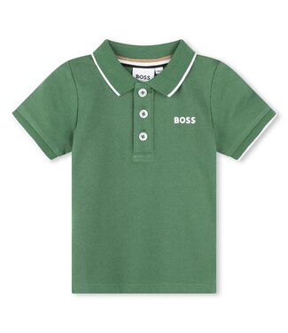 Boss BOSS - POLO MET KORTE MOUWEN - J50593 - KAKI