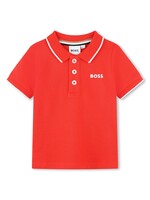 Boss BOSS - POLO MET KORTE MOUWEN - J50593 - FEL ROOD