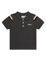 Boss BOSS - POLO MET KORTE MOUWEN - J50595 - ANTRACIET