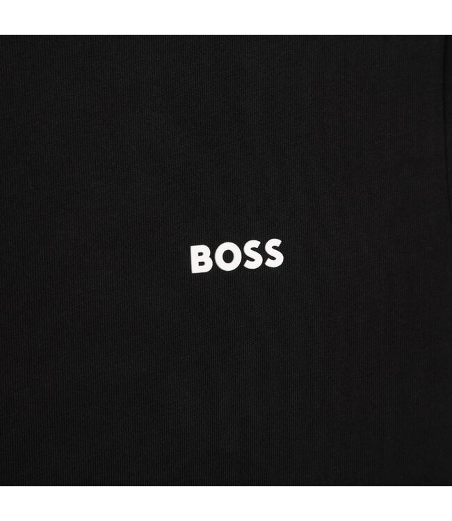 BOSS - T-SHIRT KORTE MOUWEN - J25P23 - ZWART