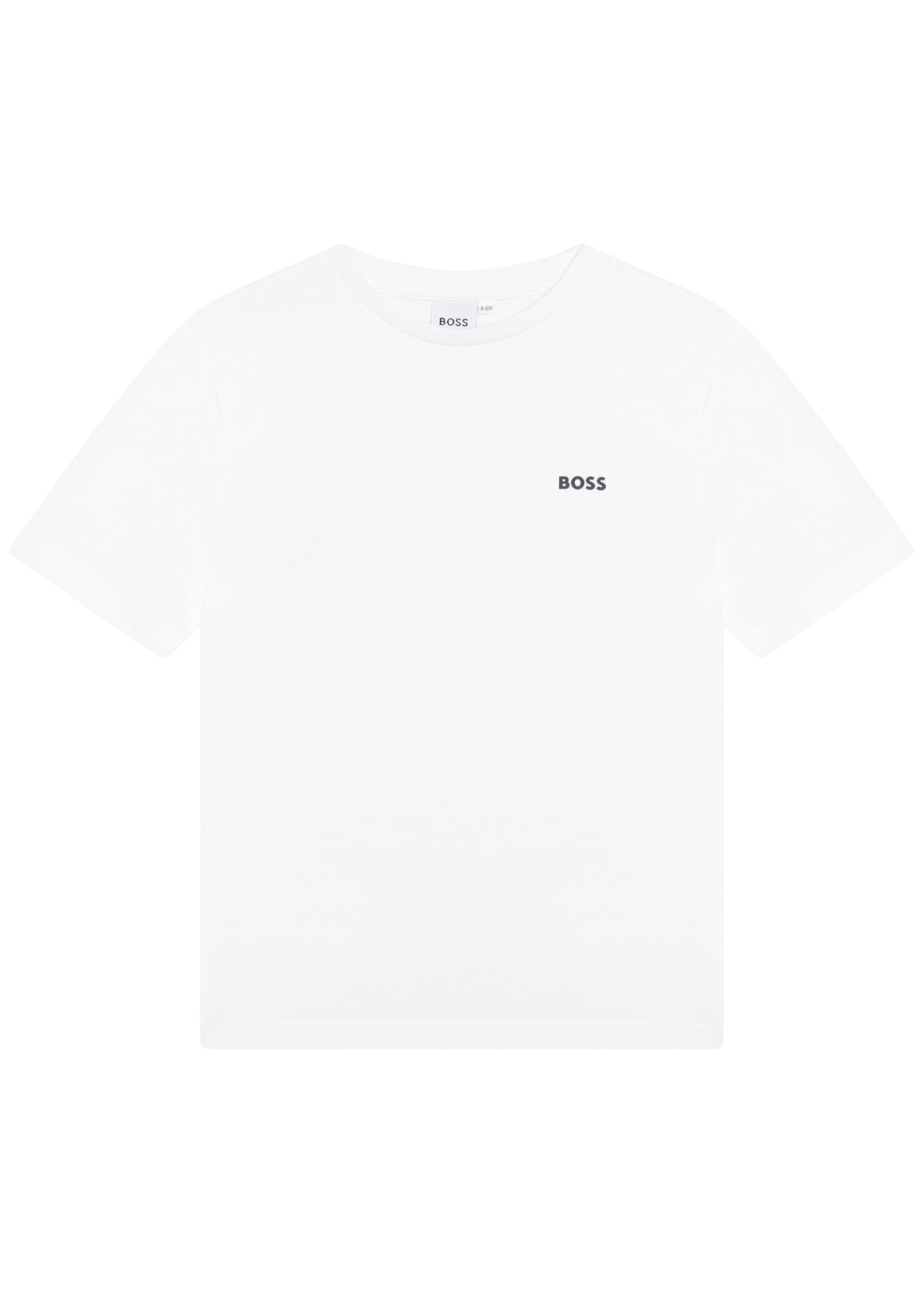 Boss BOSS - T-SHIRT KORTE MOUWEN - J25P23 - WIT - 8JAAR