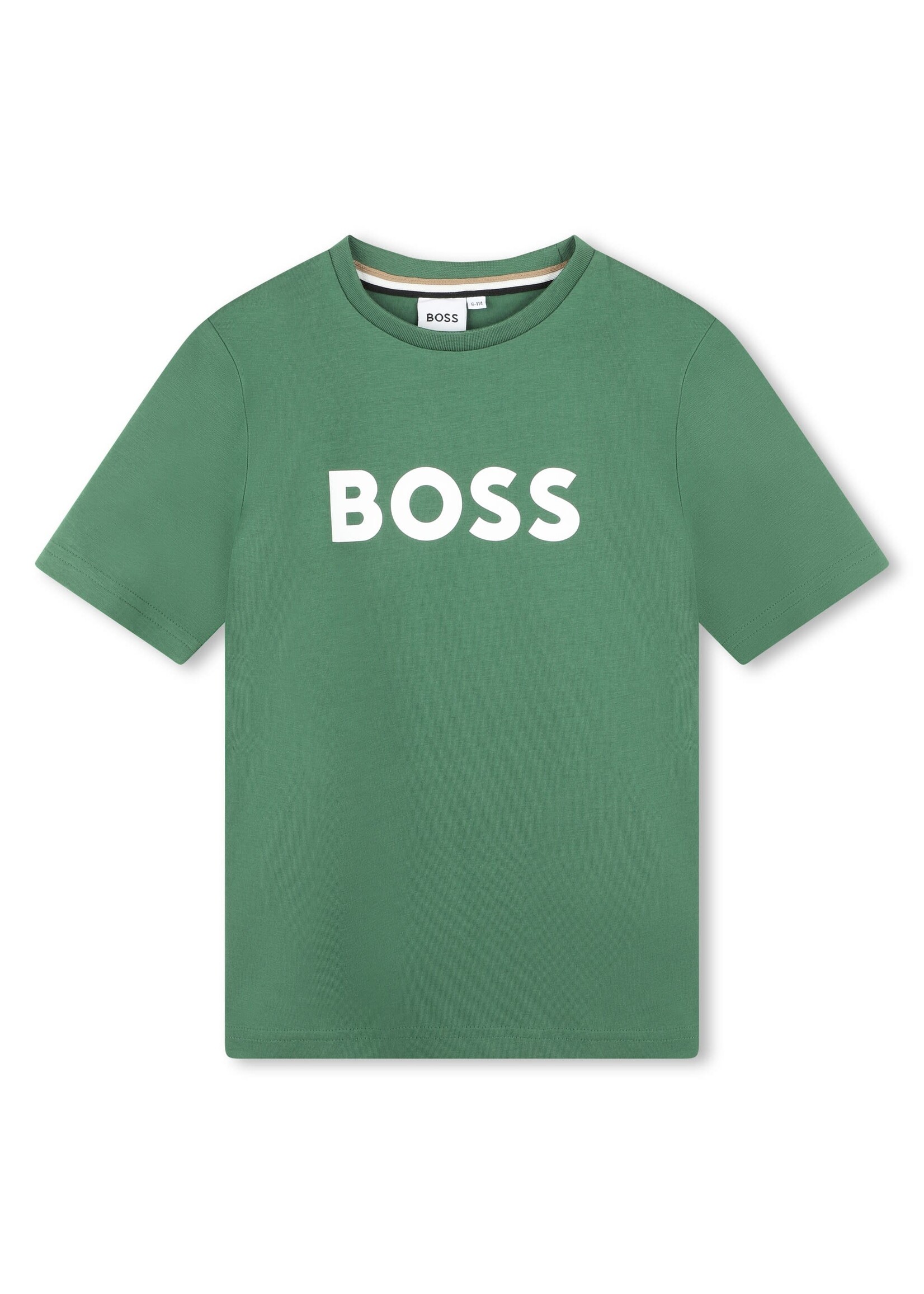 Boss BOSS - T-SHIRT KORTE MOUWEN - J50718 - KAKI