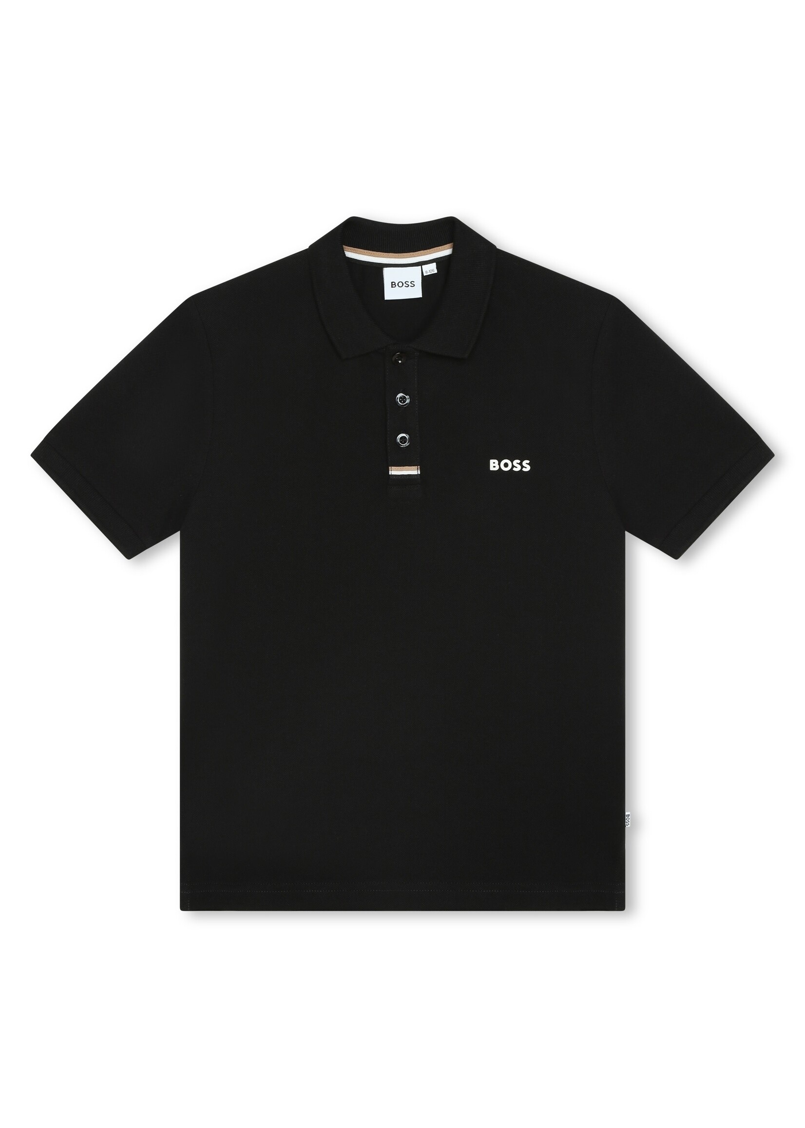 Boss BOSS - POLO MET KORTE MOUWEN - J50705 - ZWART