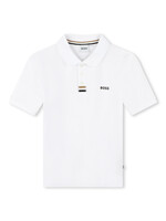 Boss BOSS - POLO MET KORTE MOUWEN - J50705 - WIT