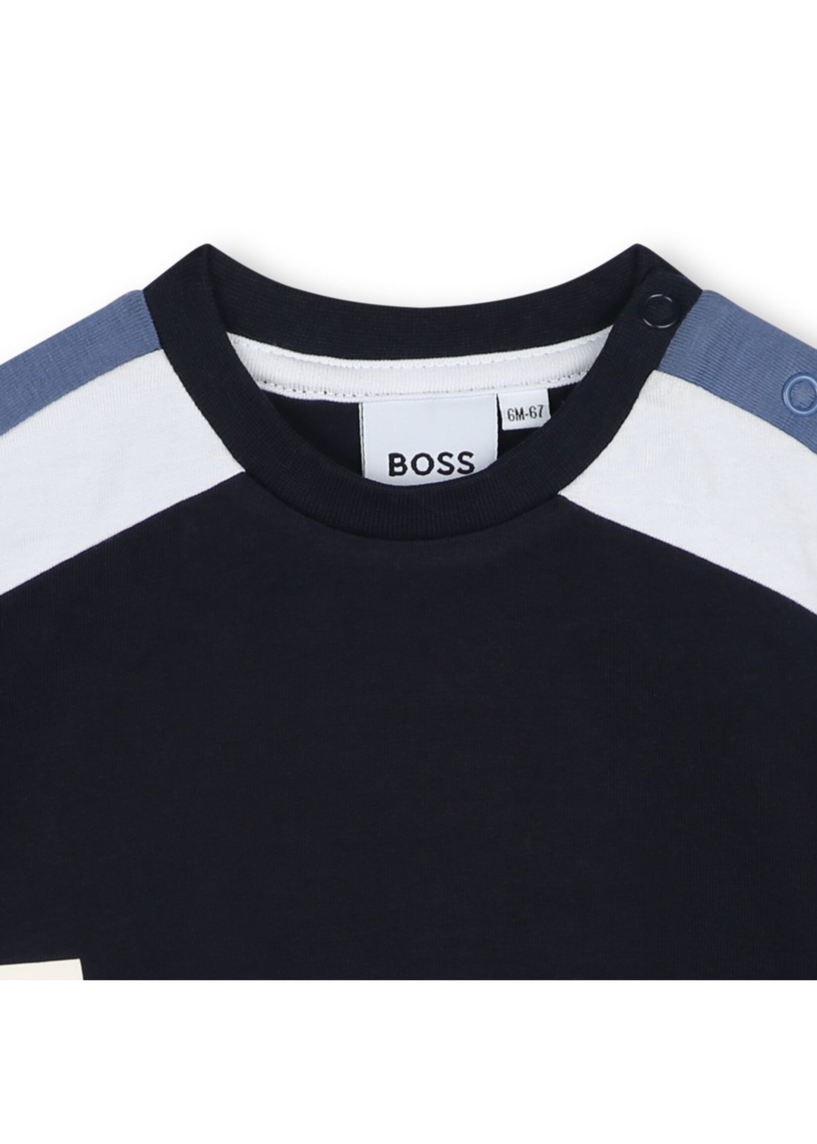 Boss BOSS - T-SHIRT KORTE MOUWEN - J50603 - MARINE