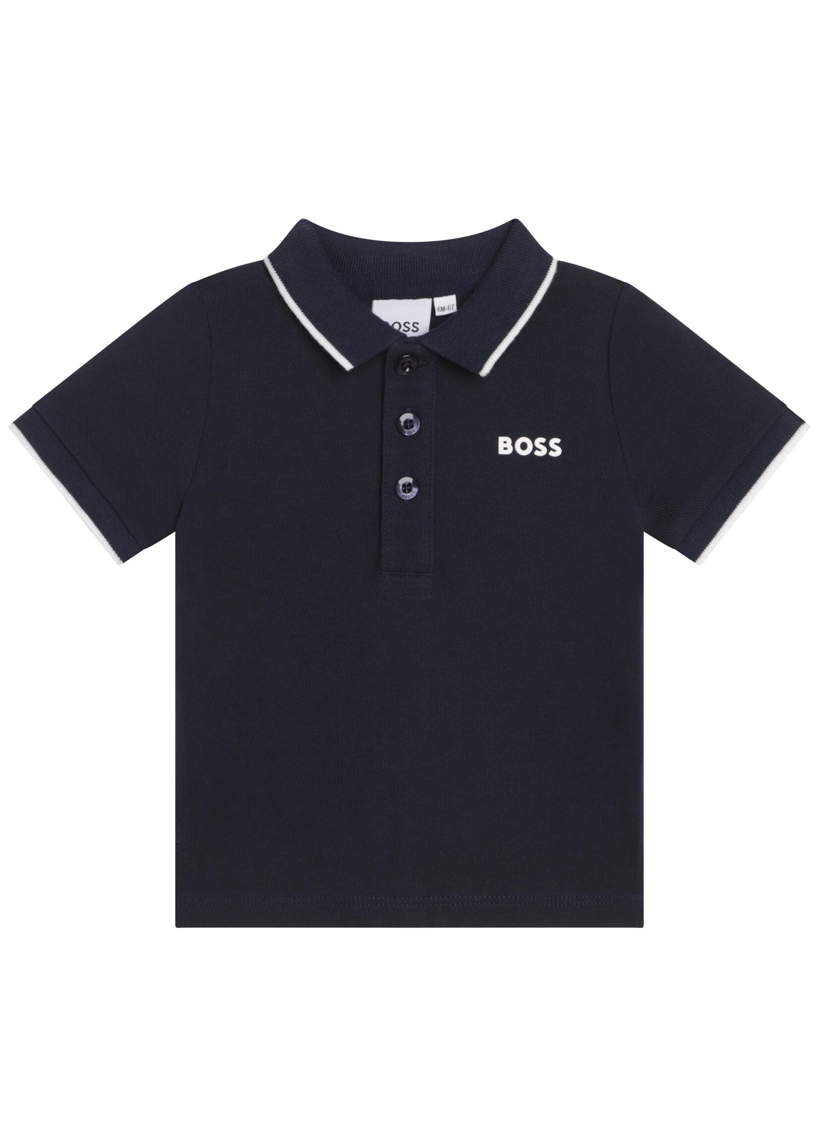 Boss BOSS - POLO MET KORTE MOUWEN - J05P13 - MARINE