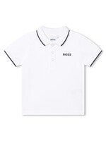 Boss BOSS - POLO MET KORTE MOUWEN - J05P13 - WIT