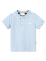 Boss BOSS - POLO MET KORTE MOUWEN - J50593 - LICHT BLAUW