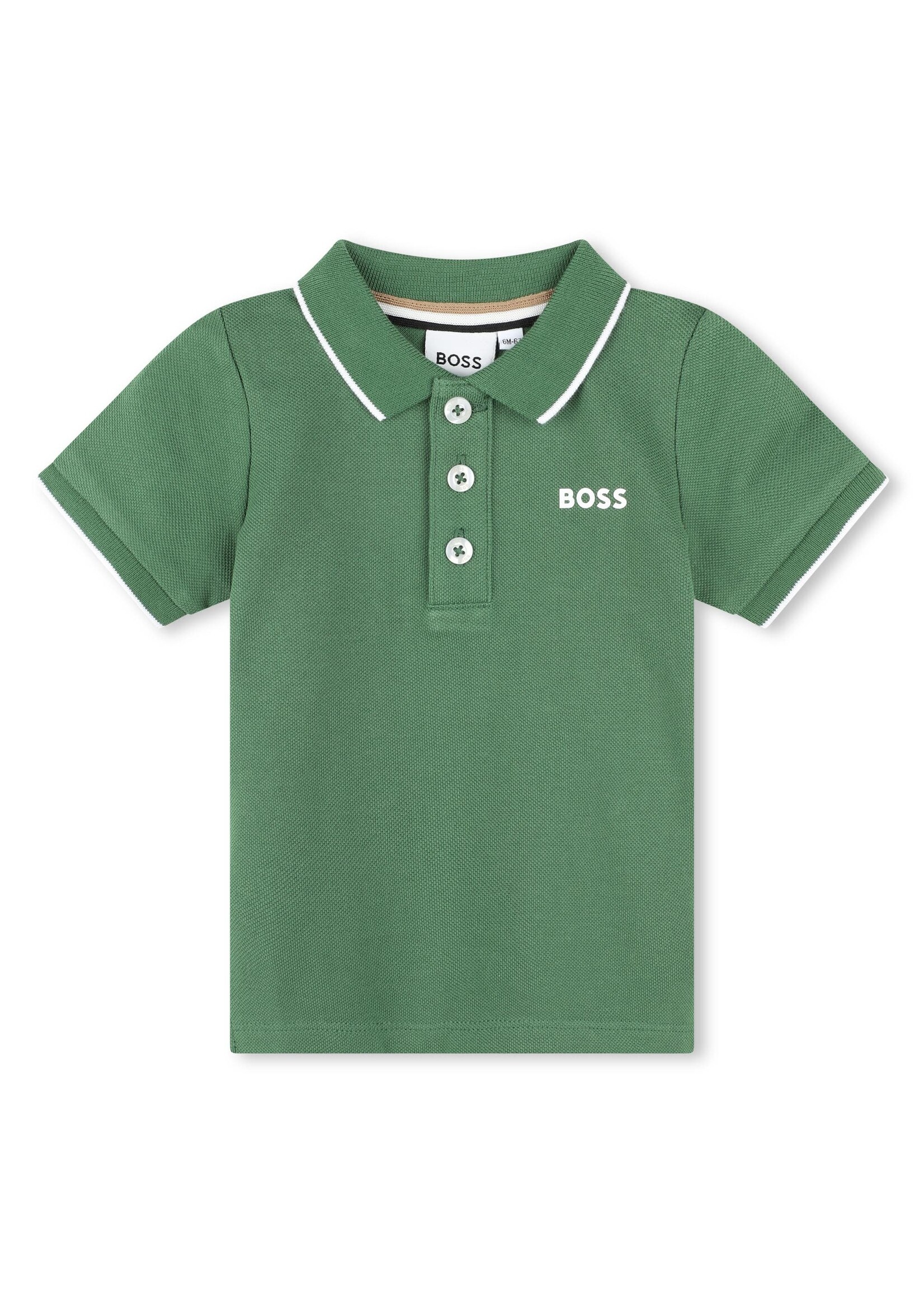 Boss BOSS - POLO MET KORTE MOUWEN - J50593 - KAKI