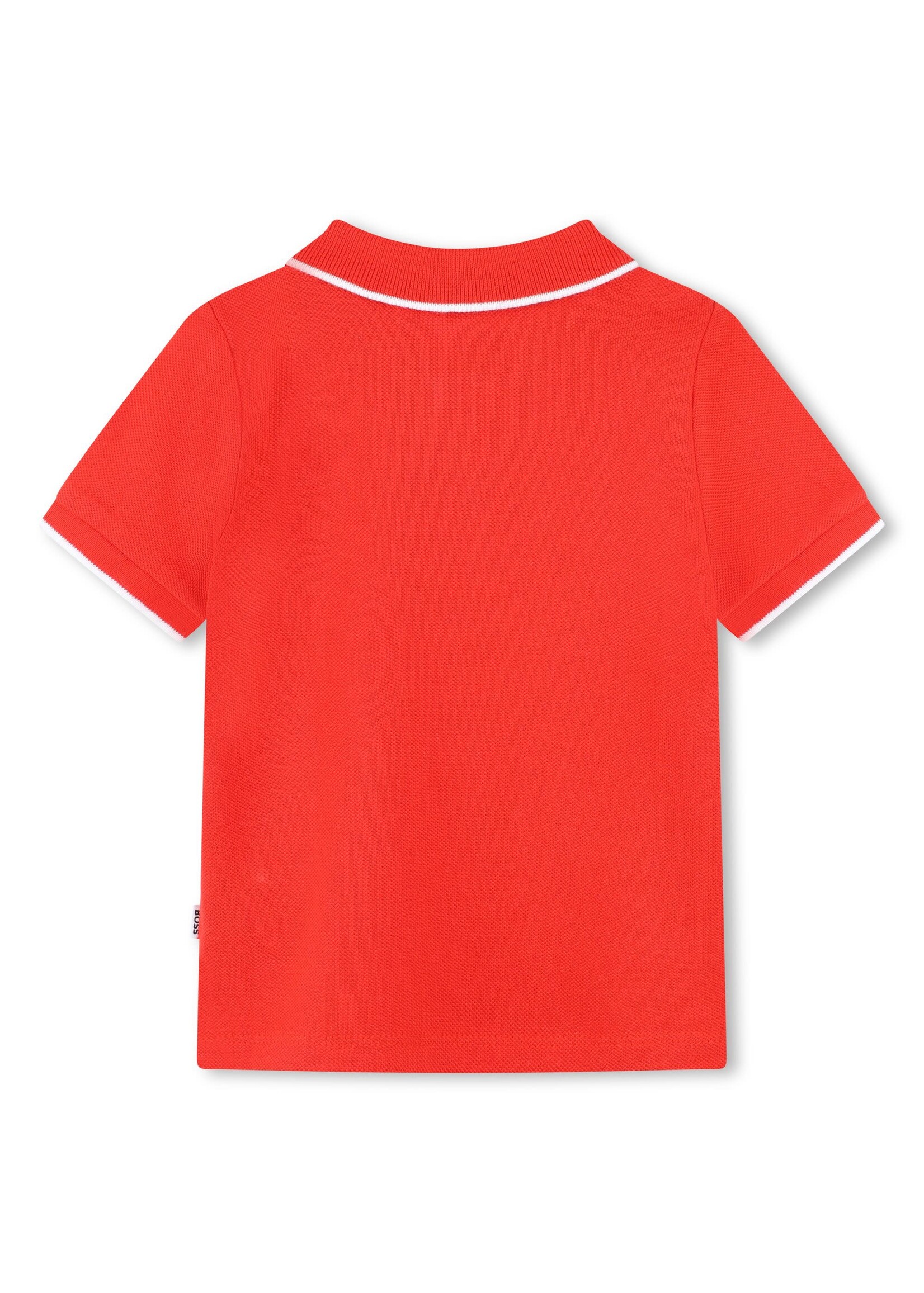 Boss BOSS - POLO MET KORTE MOUWEN - J50593 - FEL ROOD