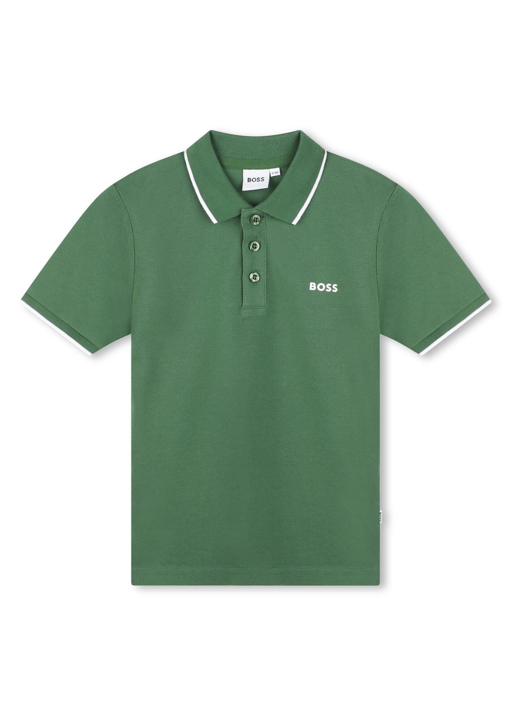 Boss BOSS - POLO MET KORTE MOUWEN - J50704 - KAKI