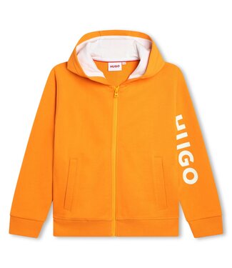 Hugo Hugo- CARDIGAN MOLLETON- G00030- LIGHT MANGO