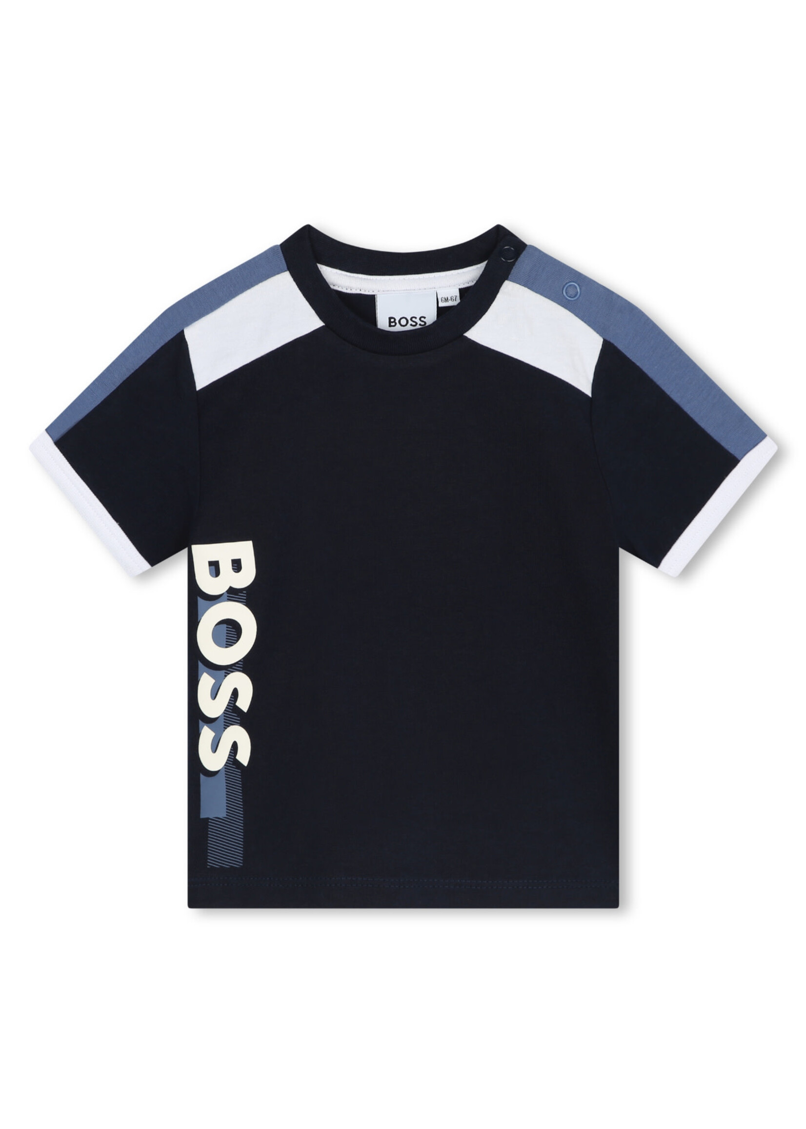 Boss BOSS - T-SHIRT KORTE MOUWEN - J50603 - MARINE