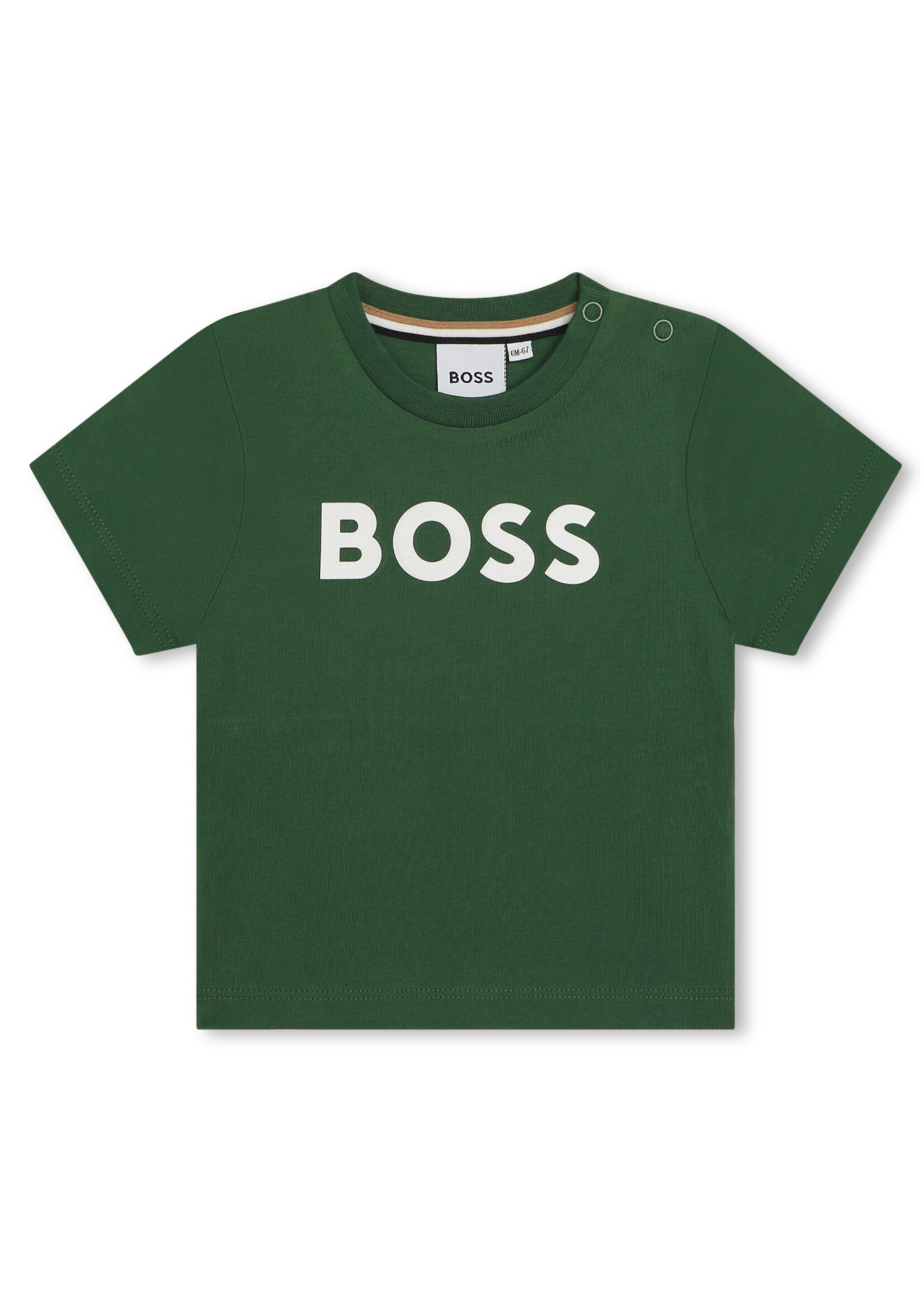 Boss BOSS - T-SHIRT KORTE MOUWEN - J50601 - KAKI