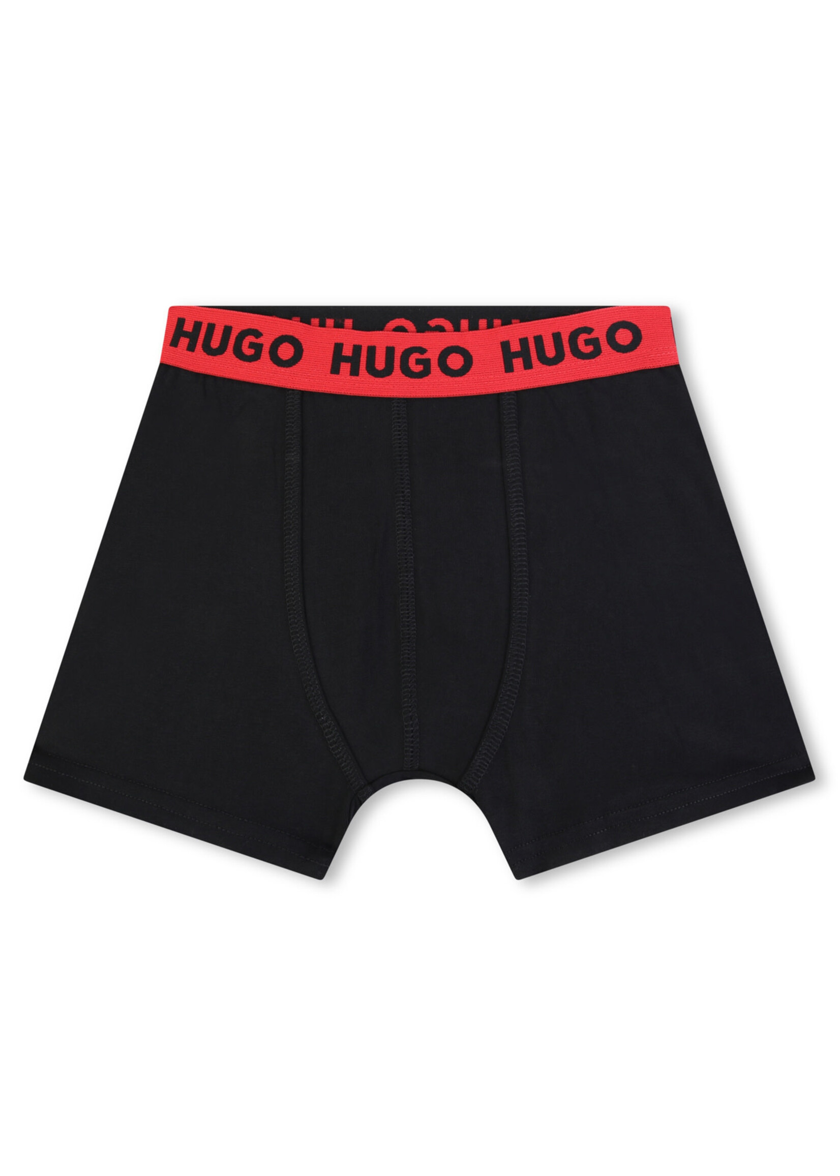 Hugo Hugo- LOT MIT 2 UNTERHOSEUND- G00124- ZWART