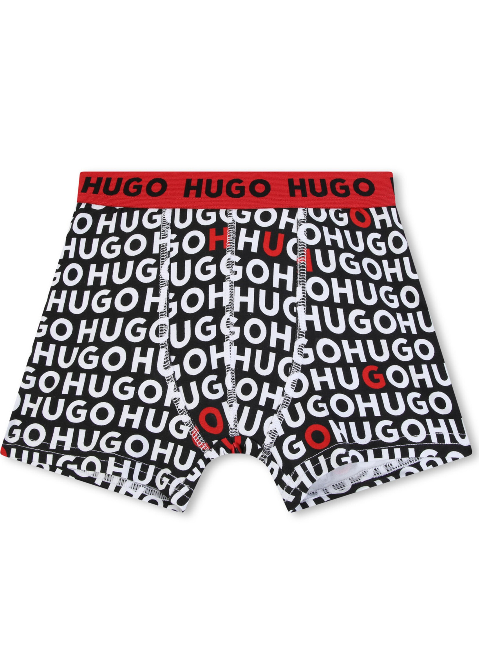 Hugo Hugo- LOT MIT 2 UNTERHOSEUND- G00124- ZWART