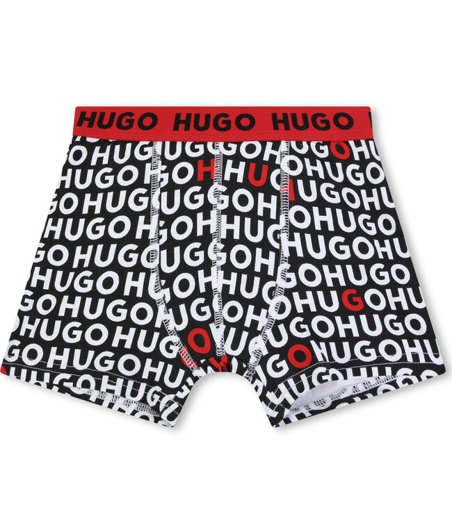 Hugo- LOT MIT 2 UNTERHOSEUND- G00124- ZWART