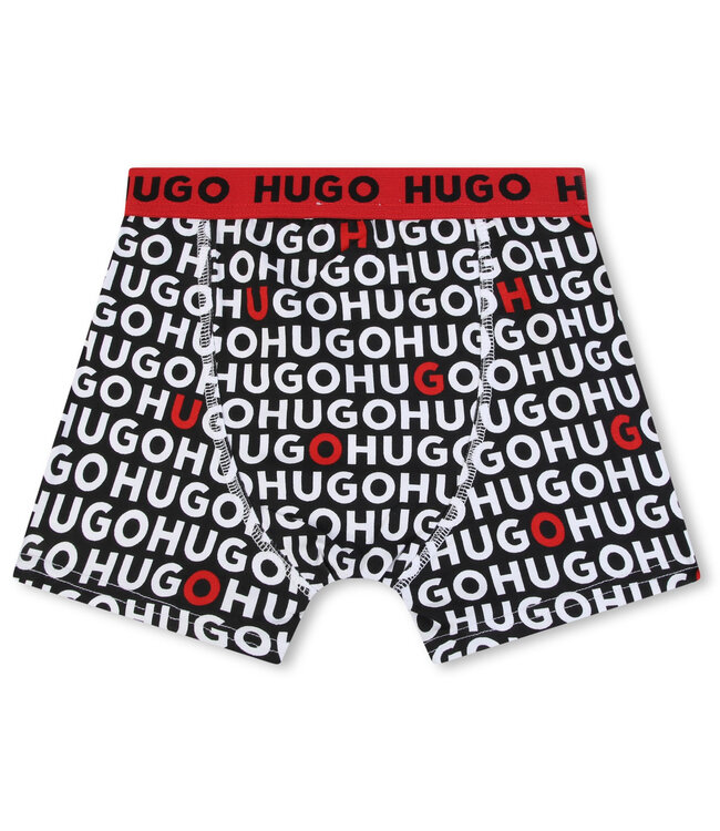 Hugo- LOT MIT 2 UNTERHOSEUND- G00124- ZWART