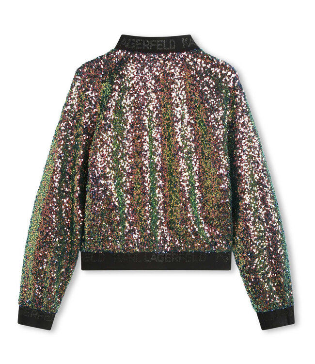 Karl Lagerfeld - Bomberjack met lovertjes - Z30104