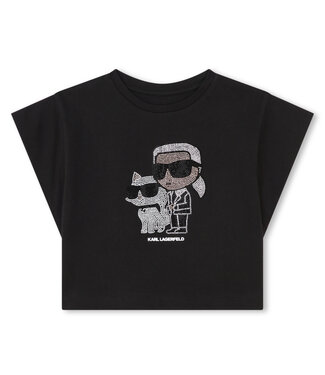 Karl Lagerfeld Karl Lagerfeld - Top met strass - Z30113