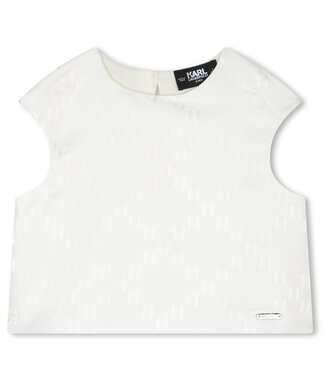 Karl Lagerfeld Karl Lagerfeld - Feestelijke top met print - Z30117