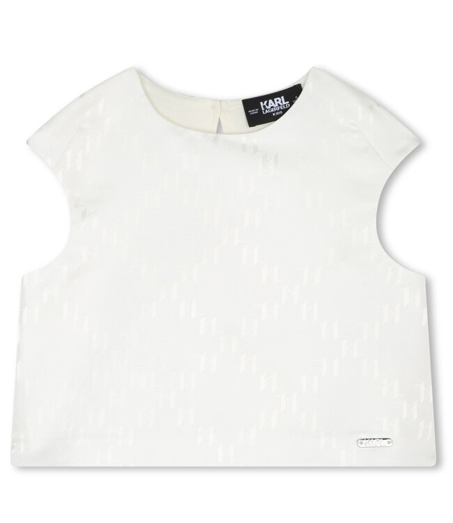 Karl Lagerfeld - Feestelijke top met print - Z30117