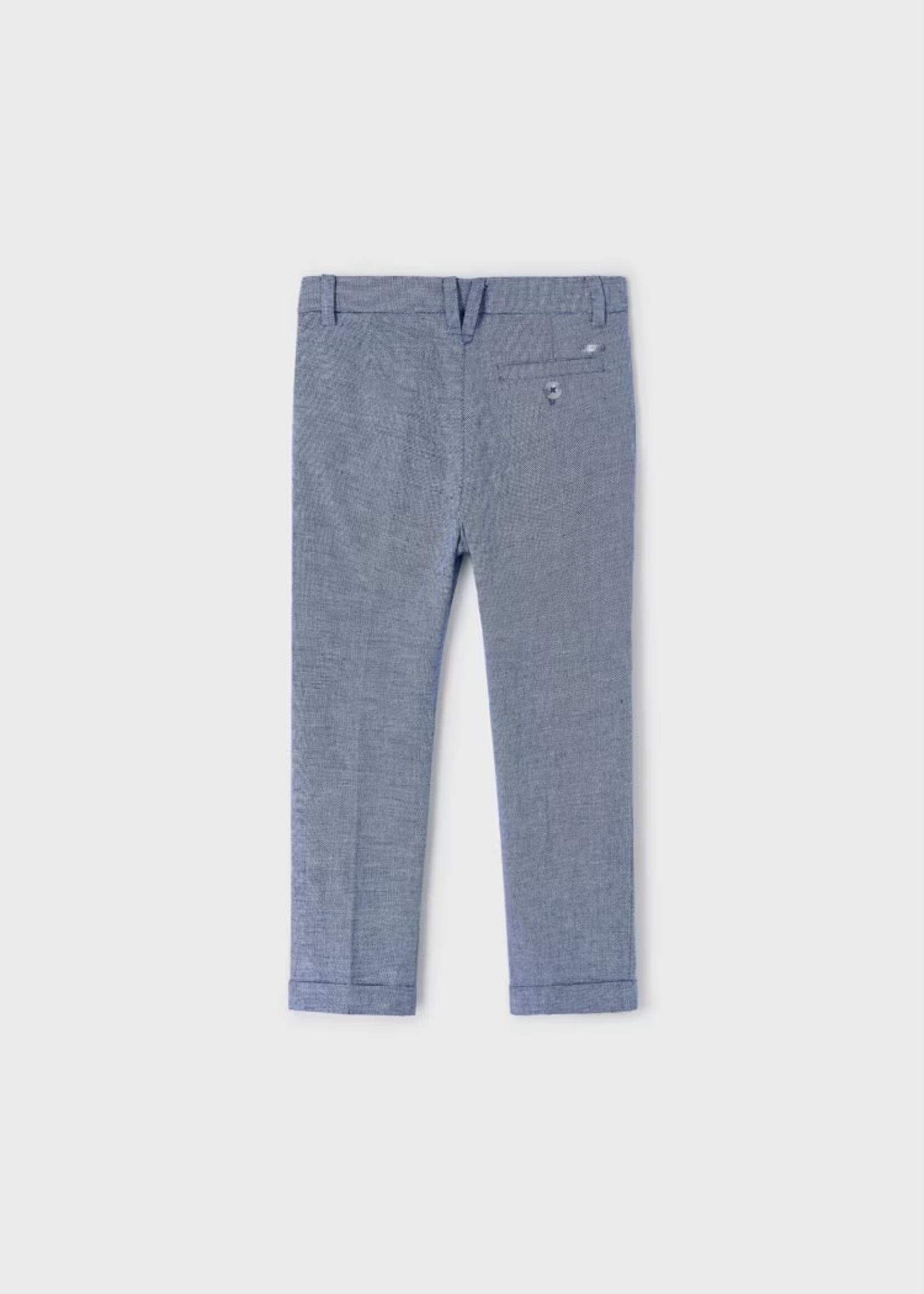 Mayoral -  Linnenbroek blauw - 3542