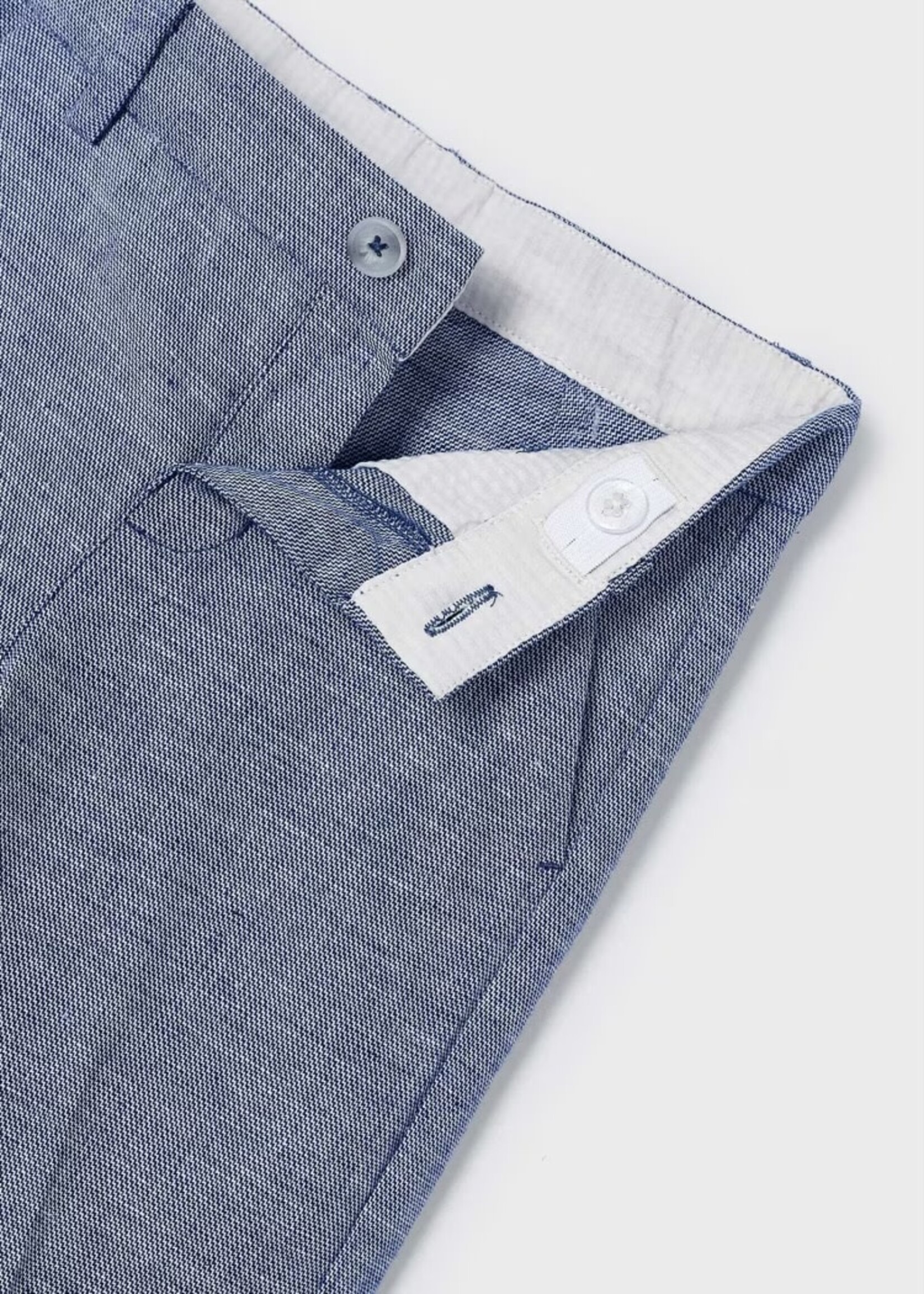 Mayoral -  Linnenbroek blauw - 3542