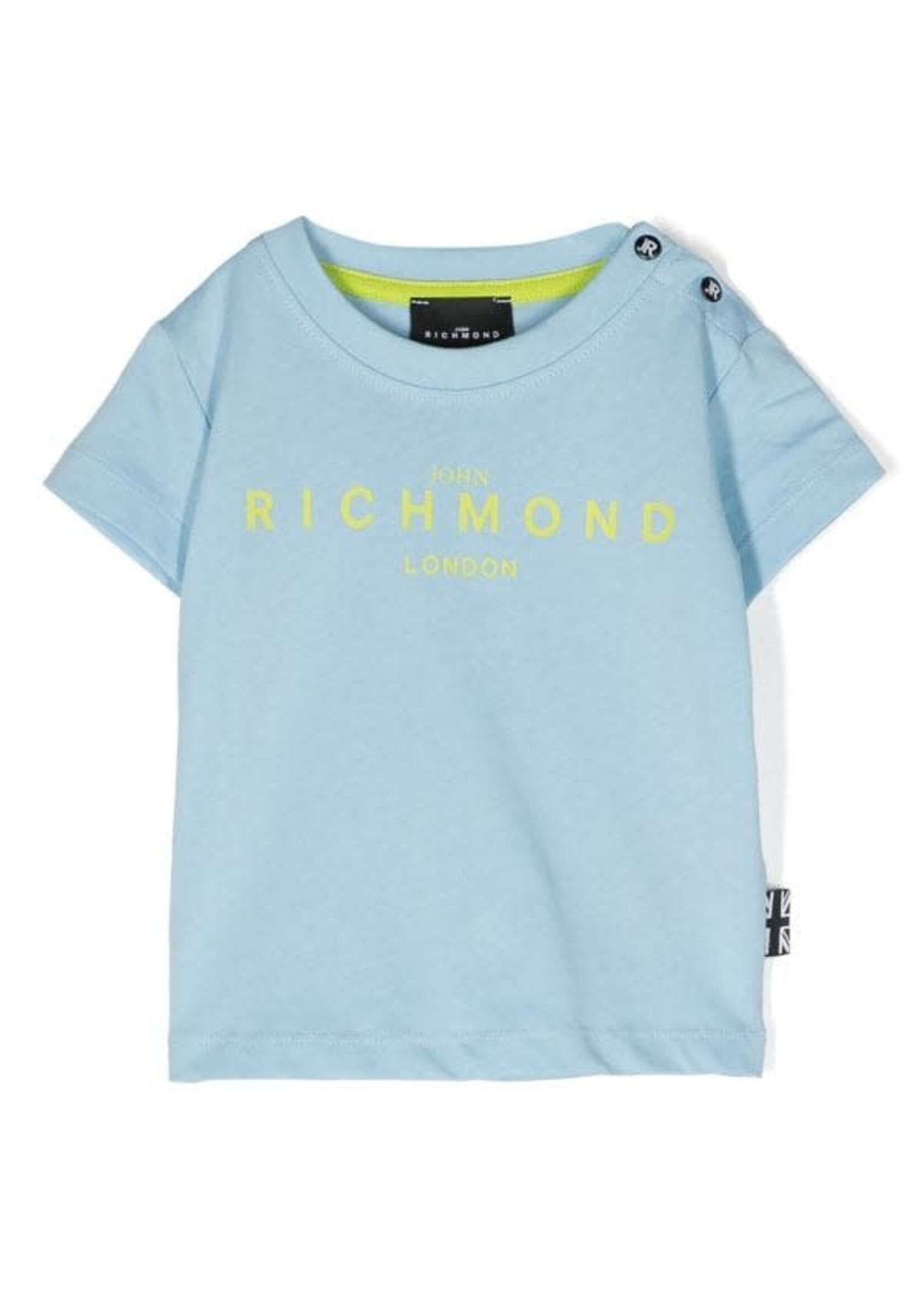 John Richmond John Richmond - T-shirt licht blauw